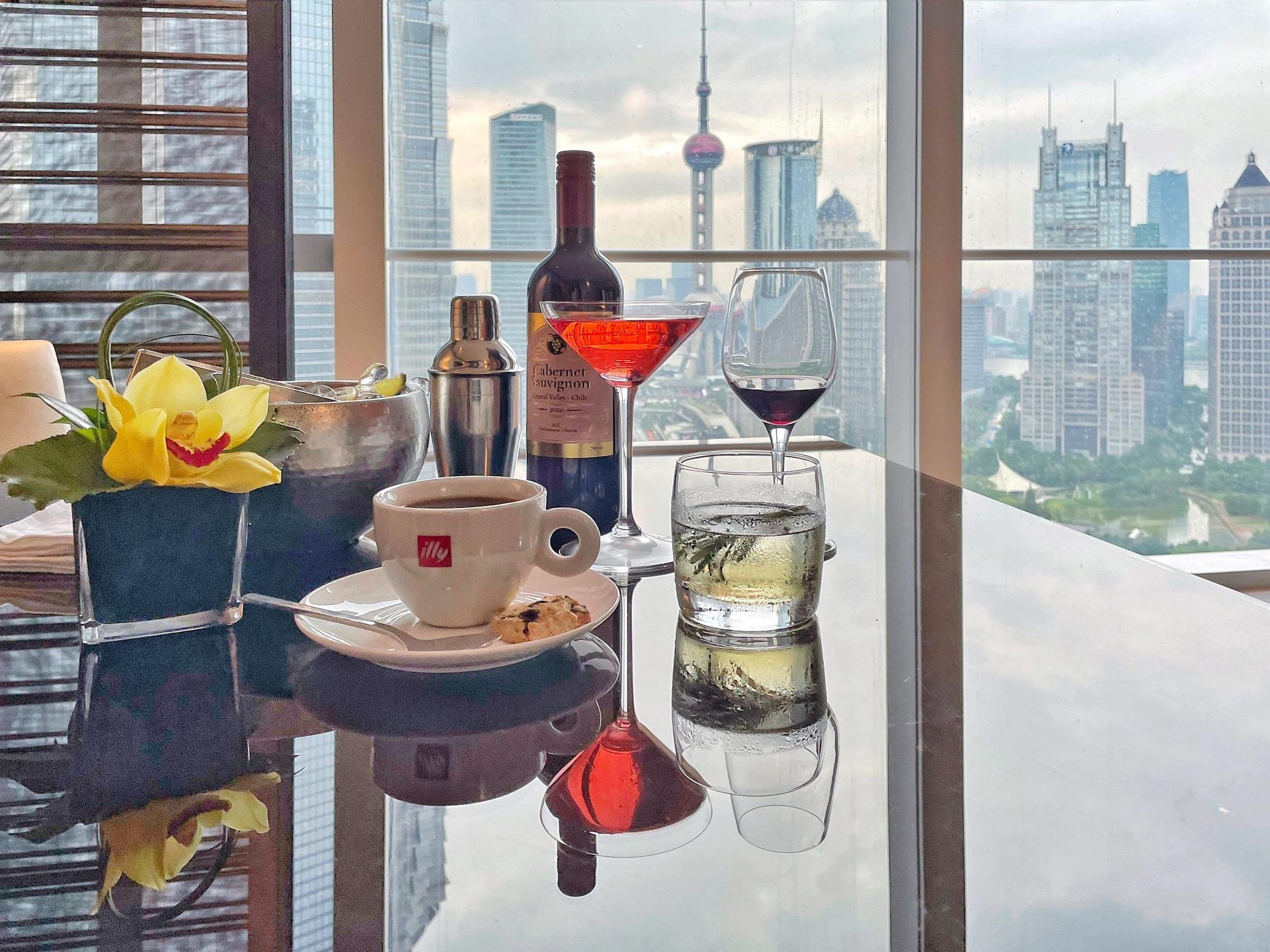 Regent Shanghai Pudong - Complimentary First Round Minibar Per Stay - Including A Bottle Of Wine Eksteriør billede
