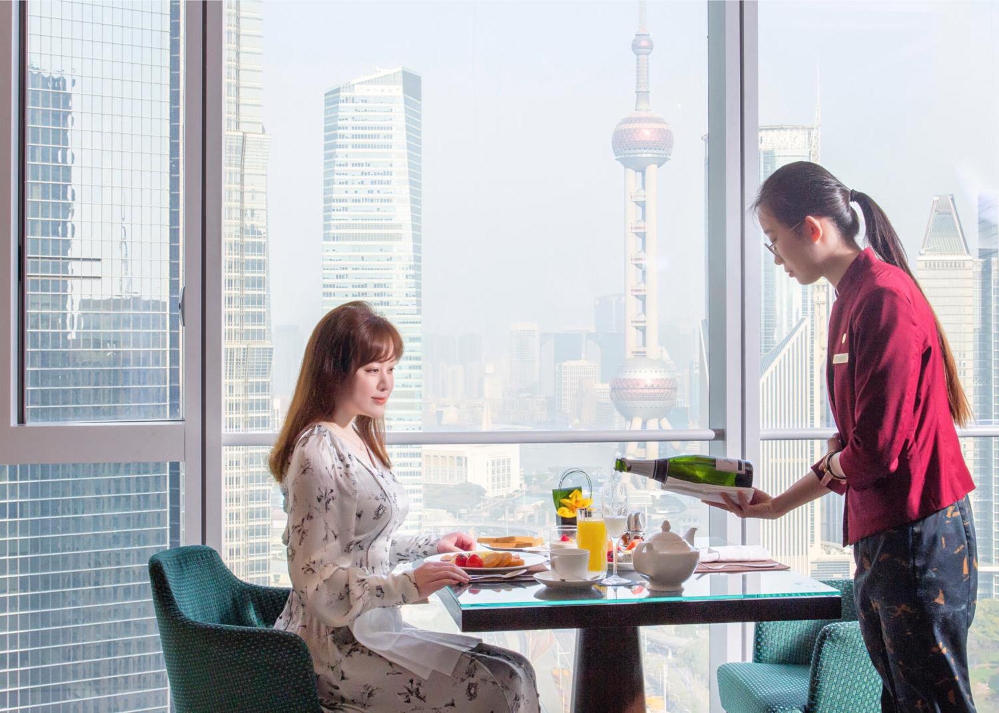 Regent Shanghai Pudong - Complimentary First Round Minibar Per Stay - Including A Bottle Of Wine Eksteriør billede